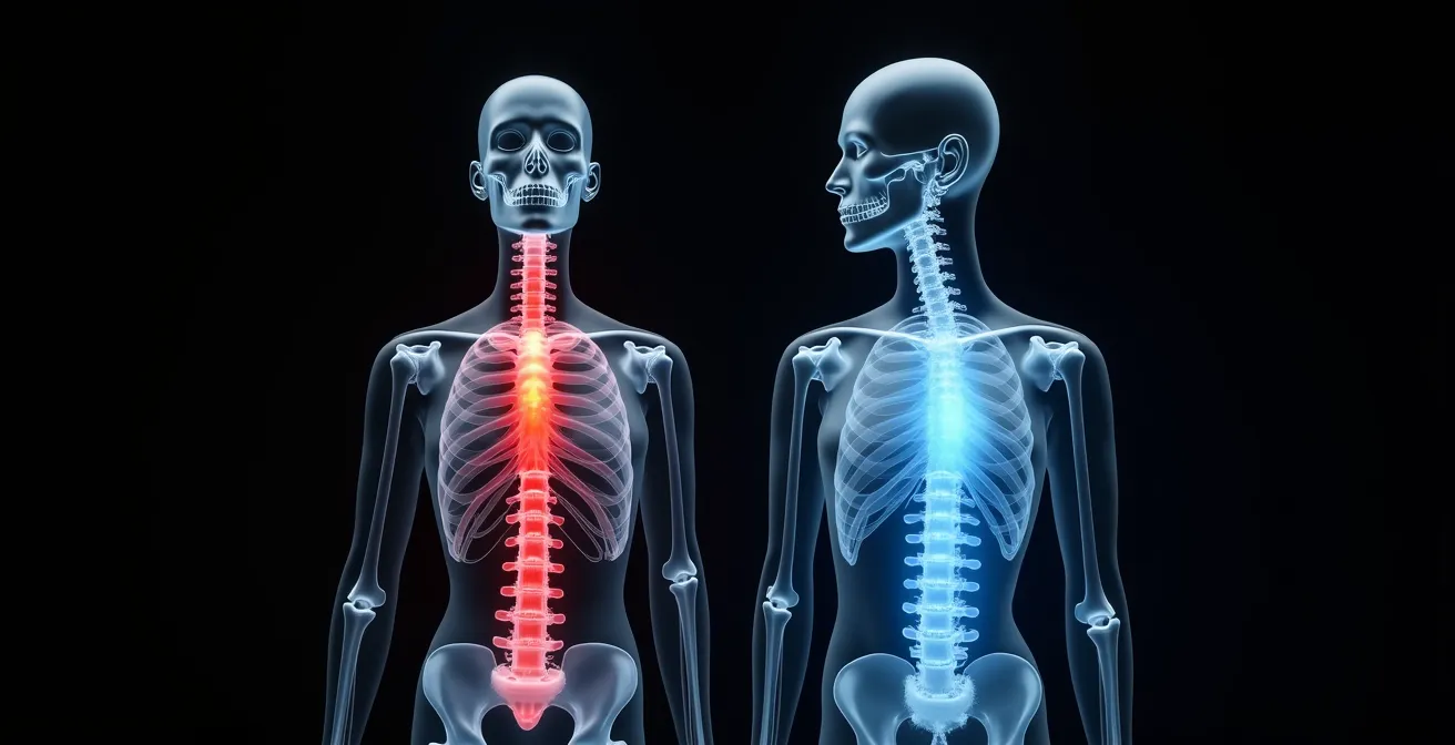 Comparaison visuelle des zones protégées avec et sans airbag moto