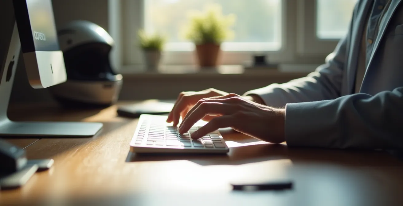 Création d'une annonce de vente moto avec mise en évidence des mots-clés importants
